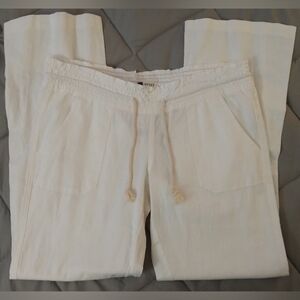 Roxy Women's White Casual Pants